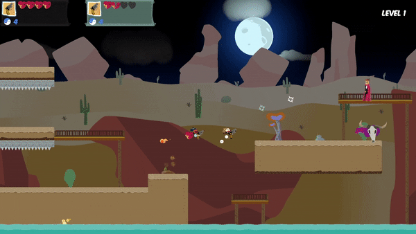 Juega a Kungfu Cowboy