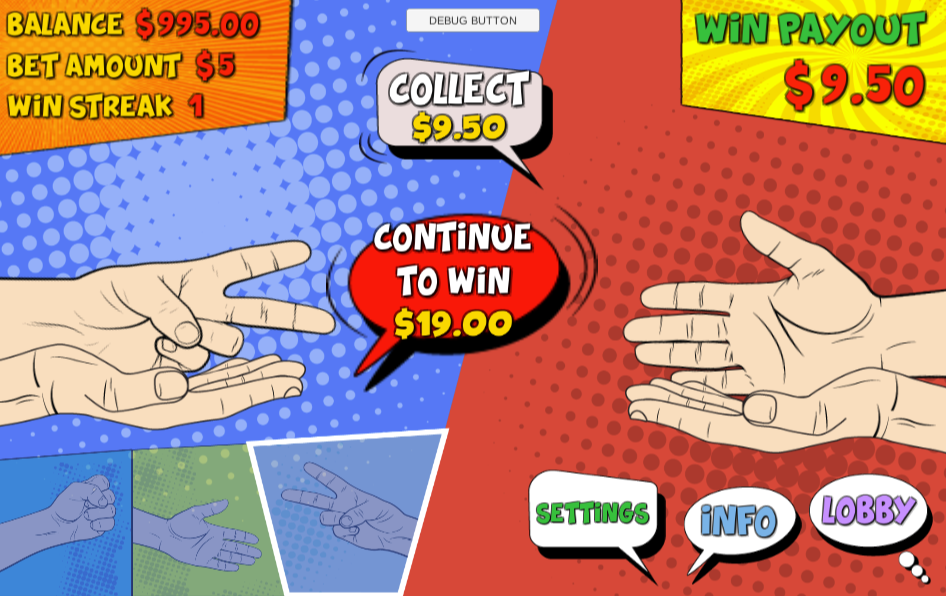 Play Rock, Paper, Scissors