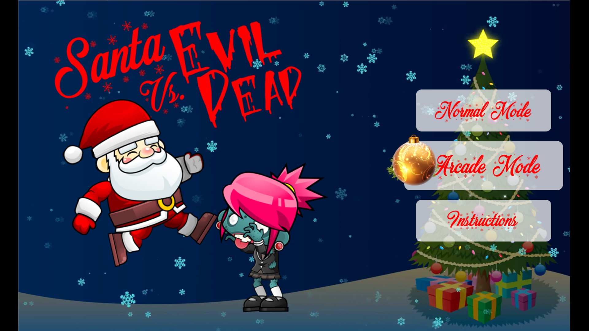 العب Santa vs Evil Dead