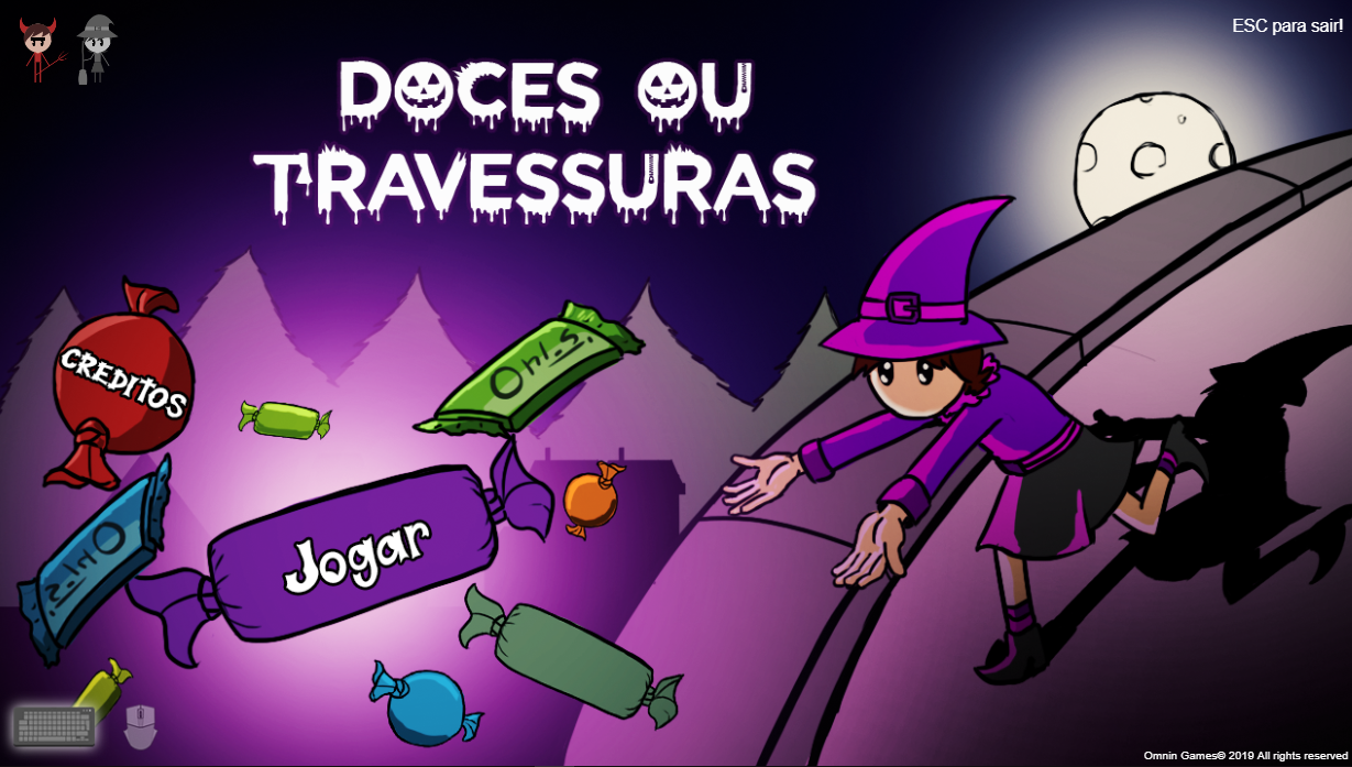 Mainkan Doces ou Travessuras