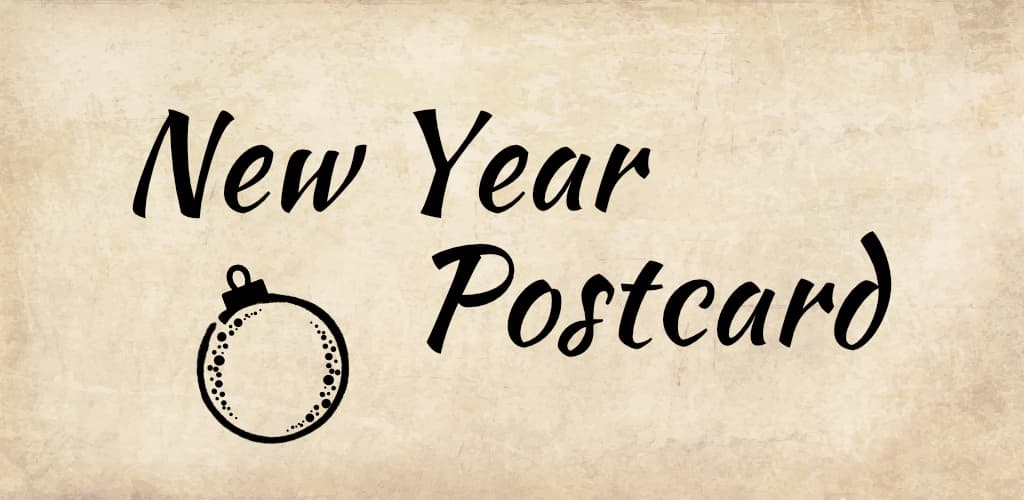 Main New Year Postcard