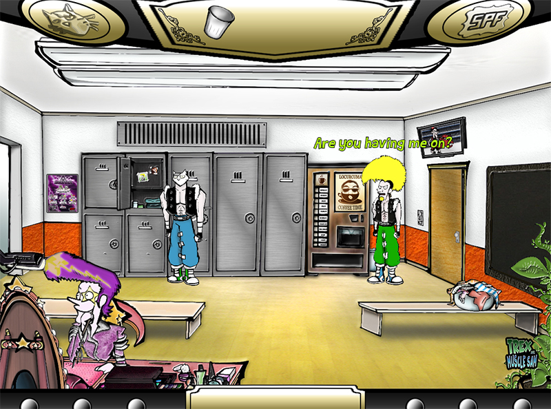 TREX and Muscle SAM: ANK! खेलें