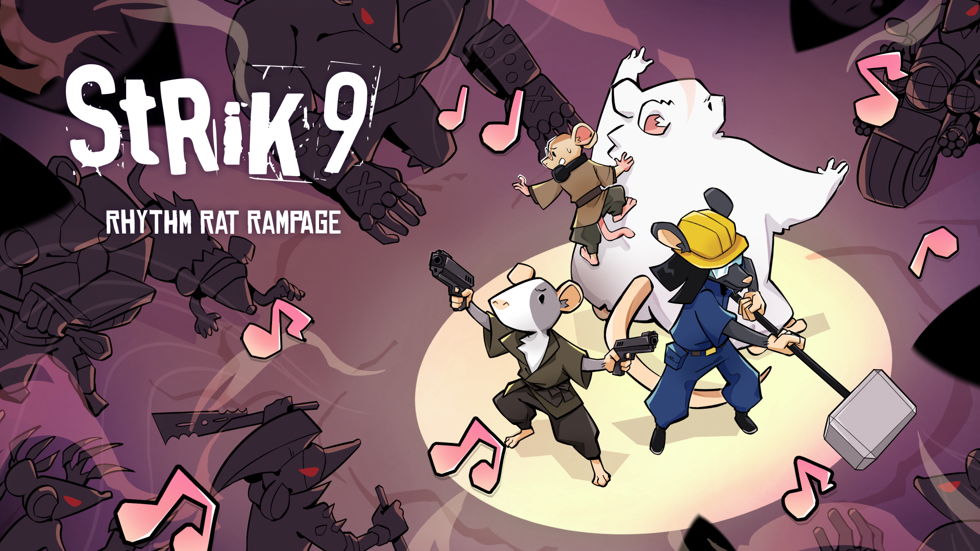 Spiele Strik9: Rhythm Rat Rampage