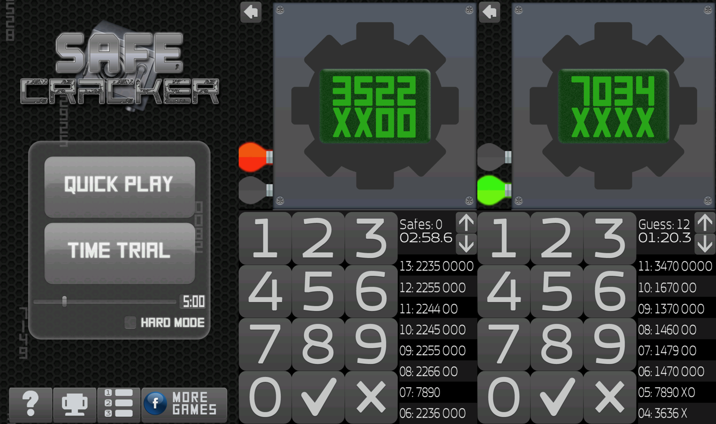 Spiele Safe Cracker