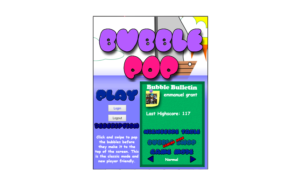 Main Bubble Pop