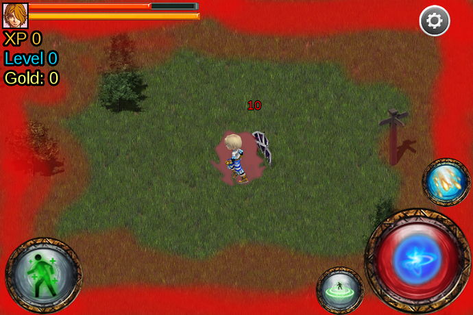 玩 ARPG - bloody screen mod