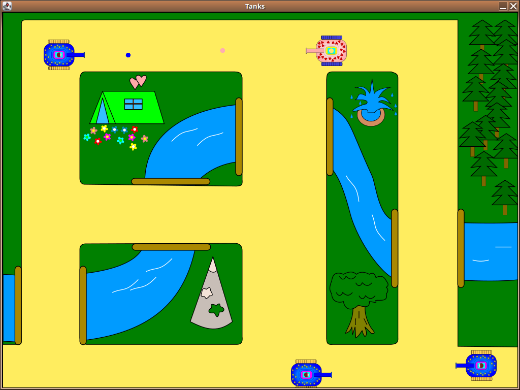 Juega a Chase of Tanks