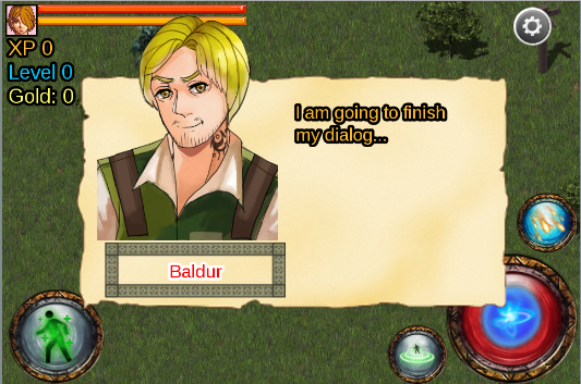 Spela ARPG-"info boxes" mod