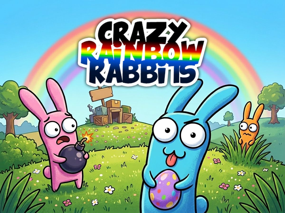 Hrát Crazy Rainbow Rabbits