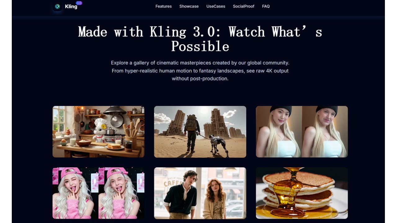 Pelaa Kling 3 Video Brief Workflow