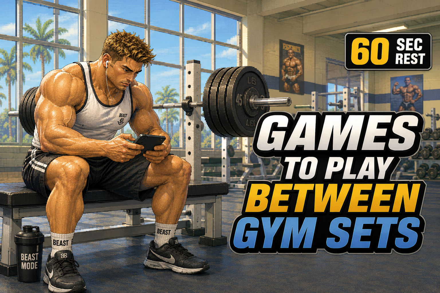 Games to Play Between Gym Sets | Cover Image