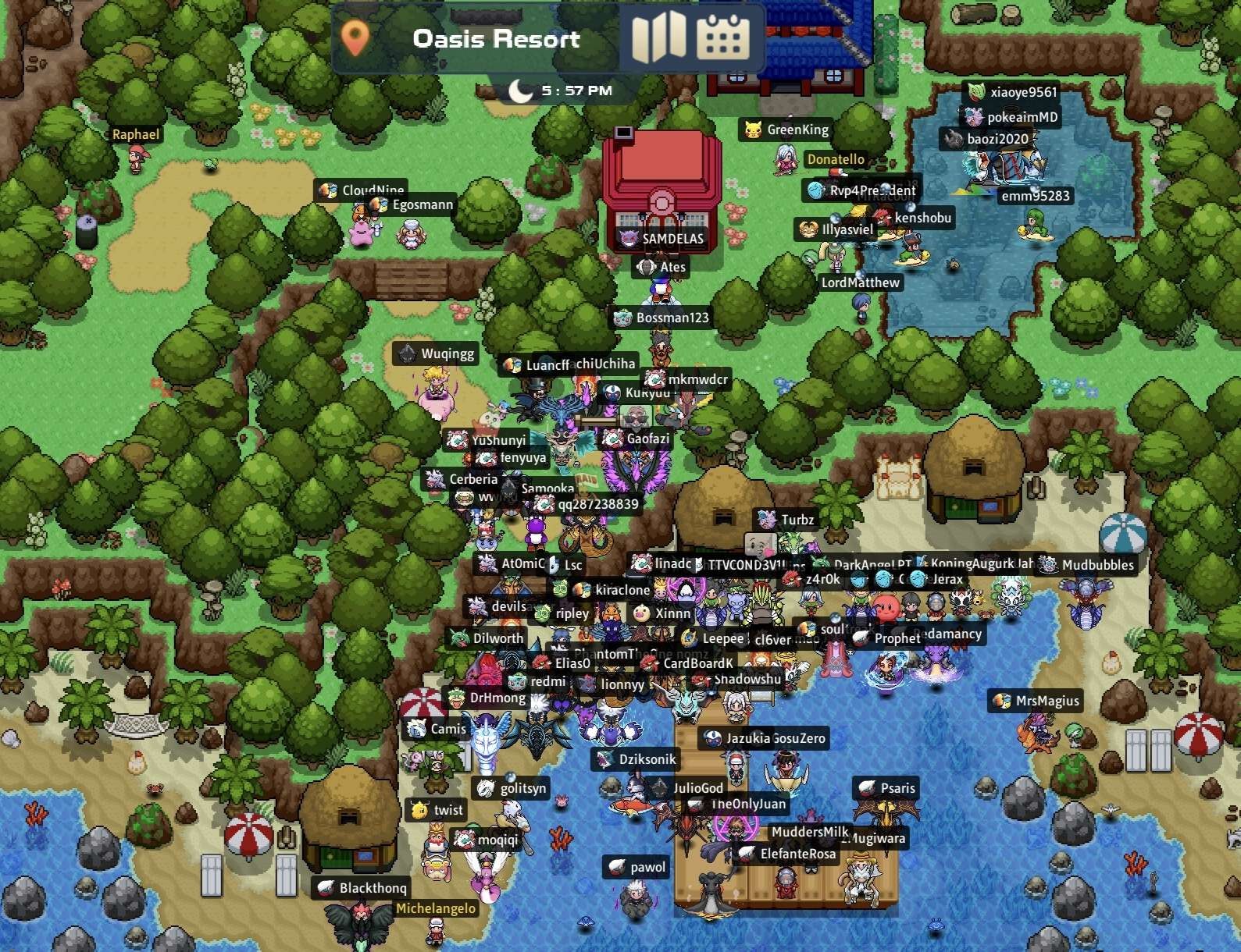 Main Pokemon Blaze Online