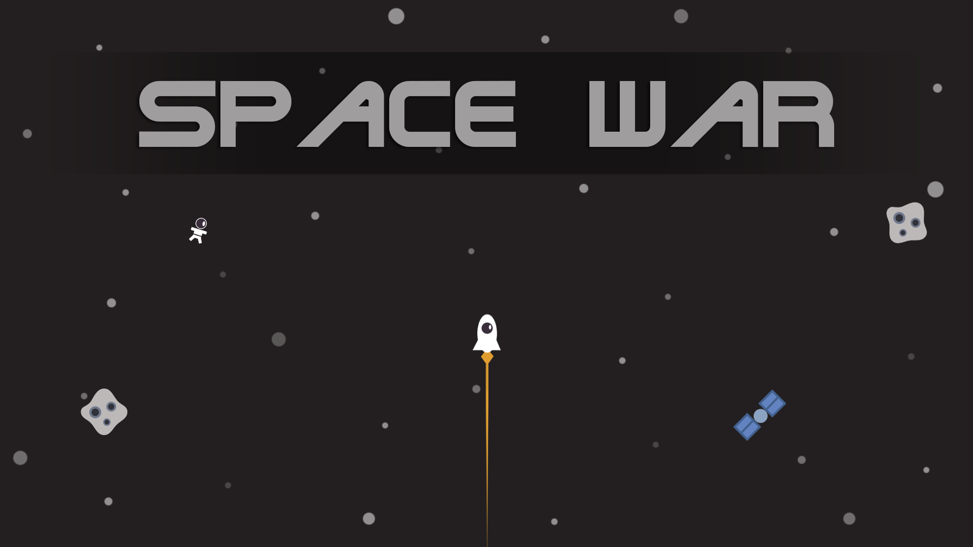 Space War을(를) 하다
