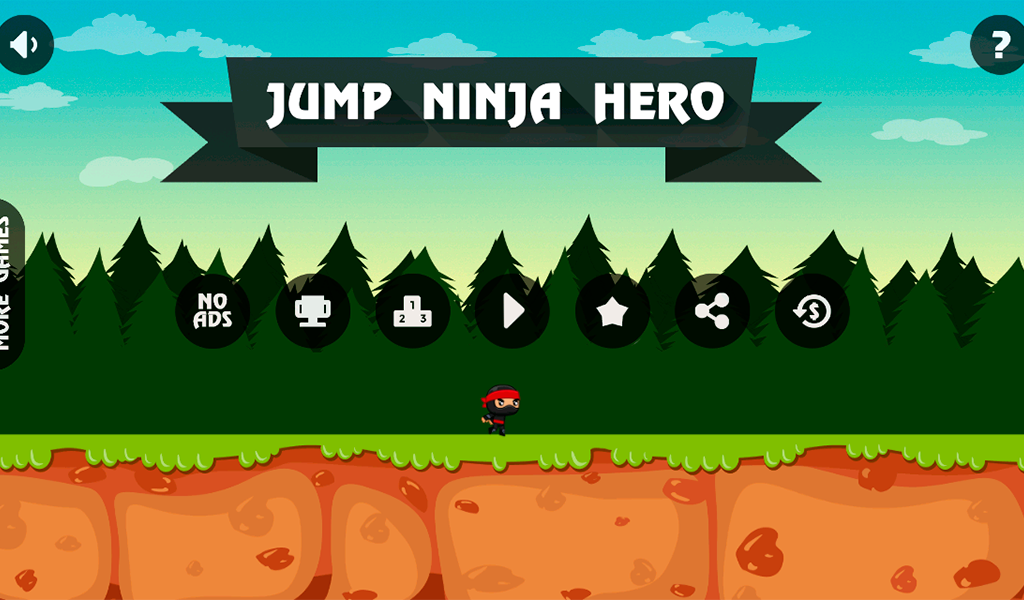 Graj w Jump Ninja Hero
