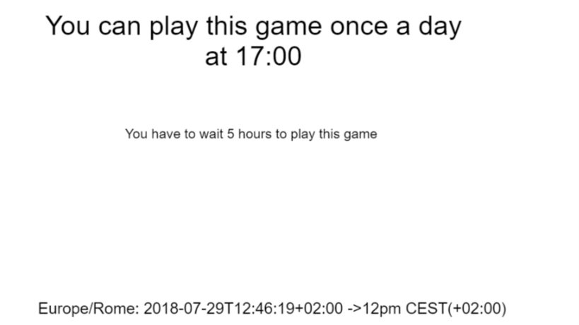 玩 Check Time Zone using C2