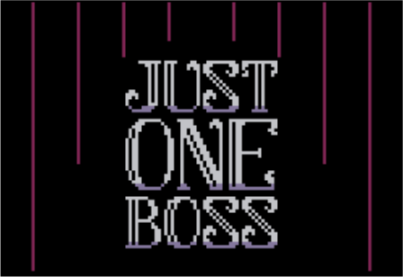 Just One Bossをプレイする