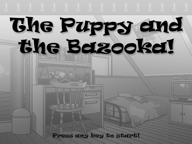 بازی کن The Puppy and The Bazooka