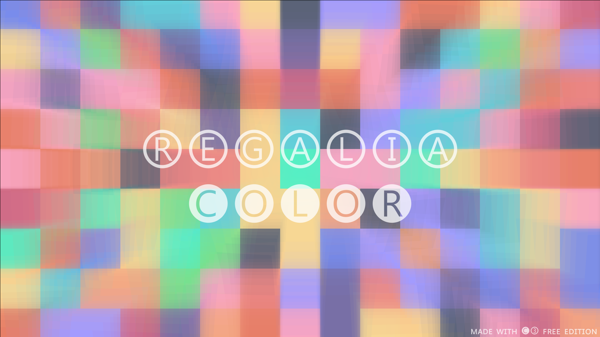 玩 Regalia Color