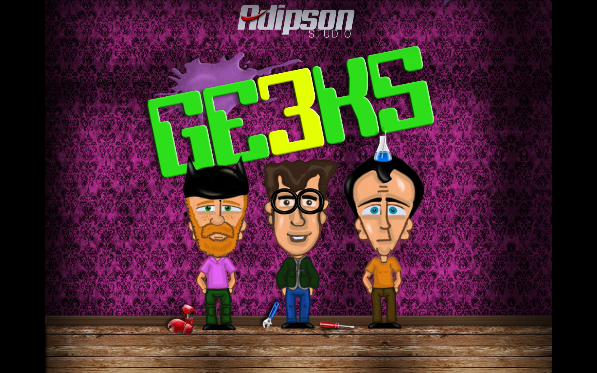 Играть в 3 GEEKS