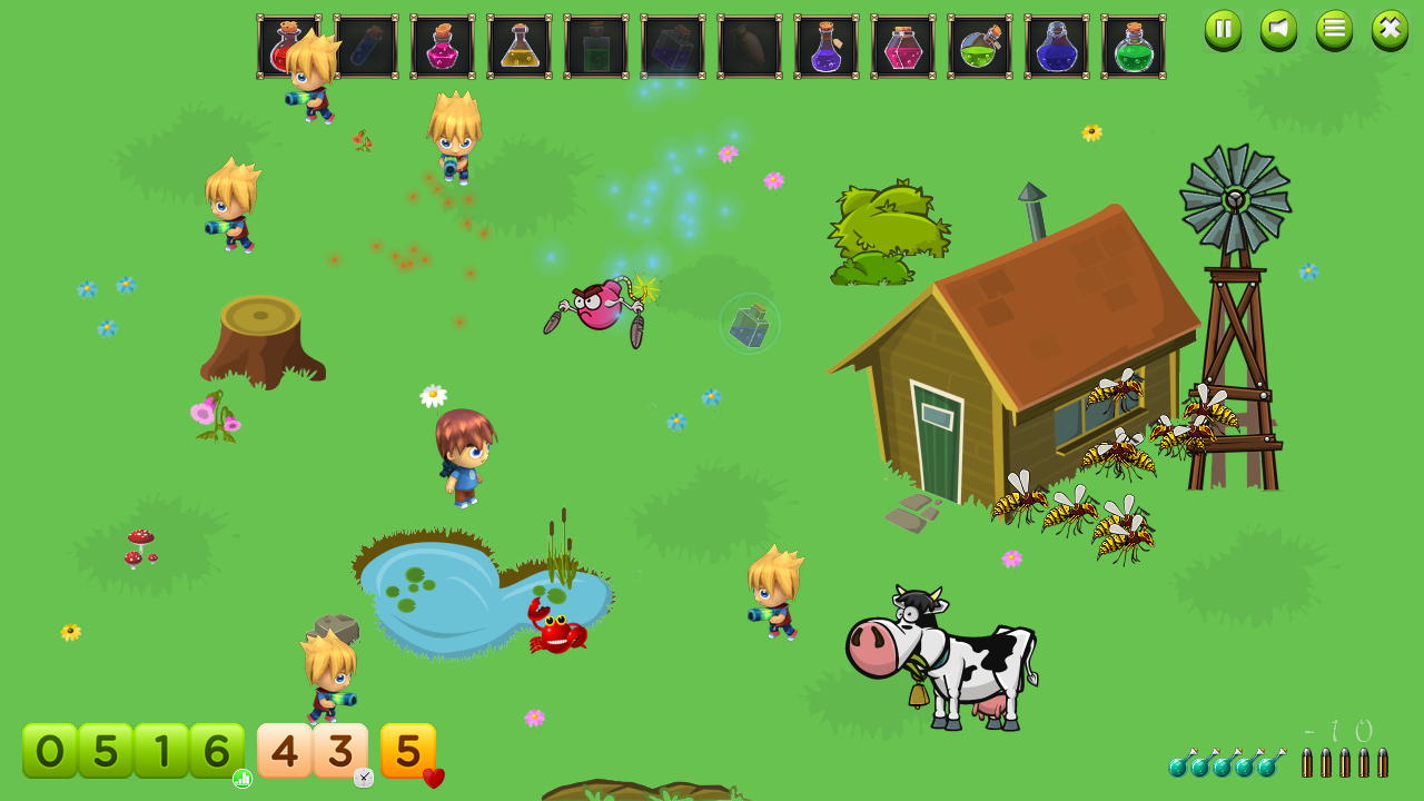 Играть в Magic Vials Deluxe