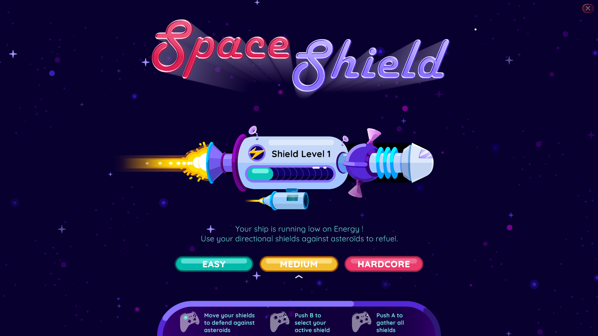 العب Space Shield
