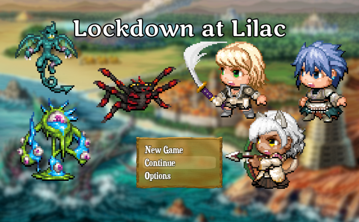 เล่น Lockdown in Lilac