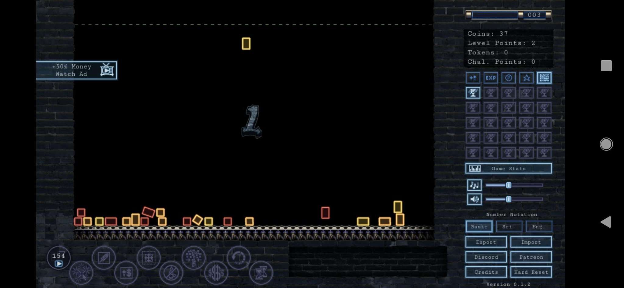 Stacked Idleをプレイする