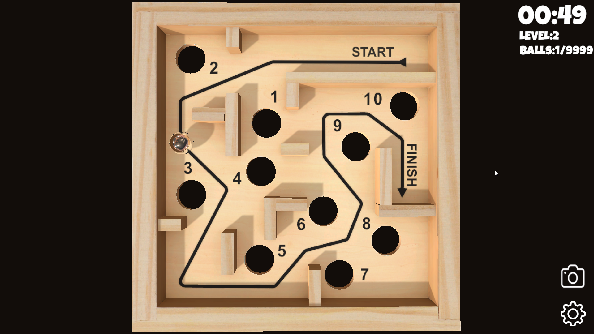 Hrát Marble Maze Challenge