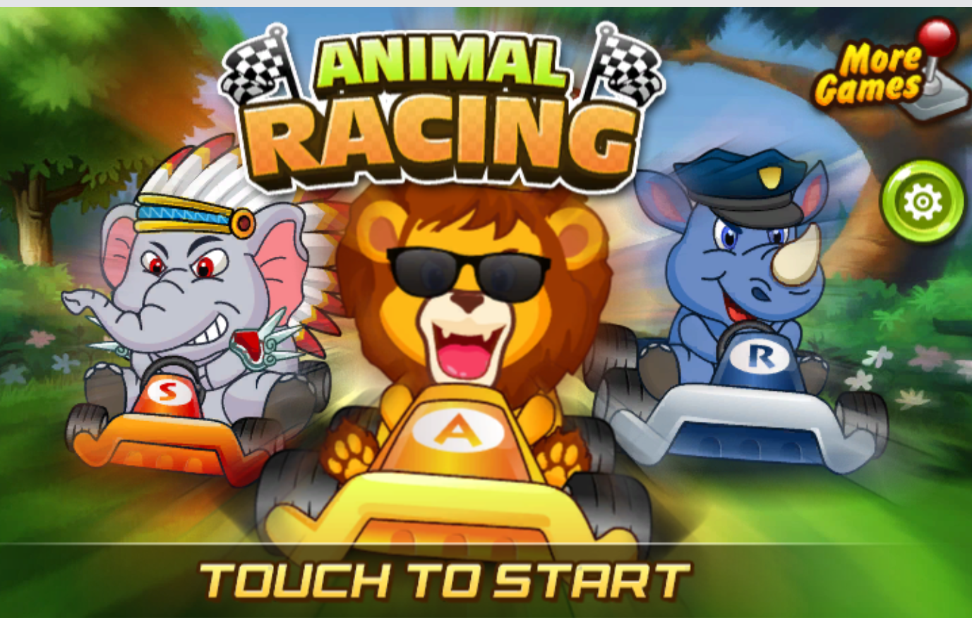 Gioca a Animal Racing