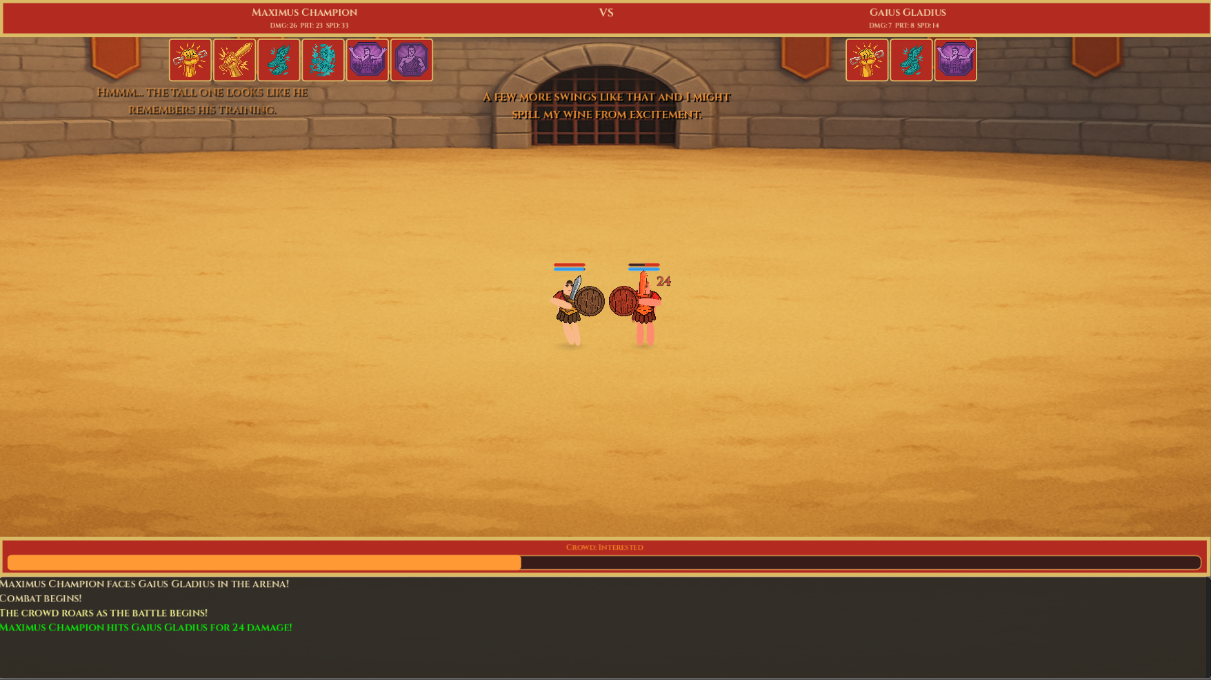 Juega a Gladiator Command