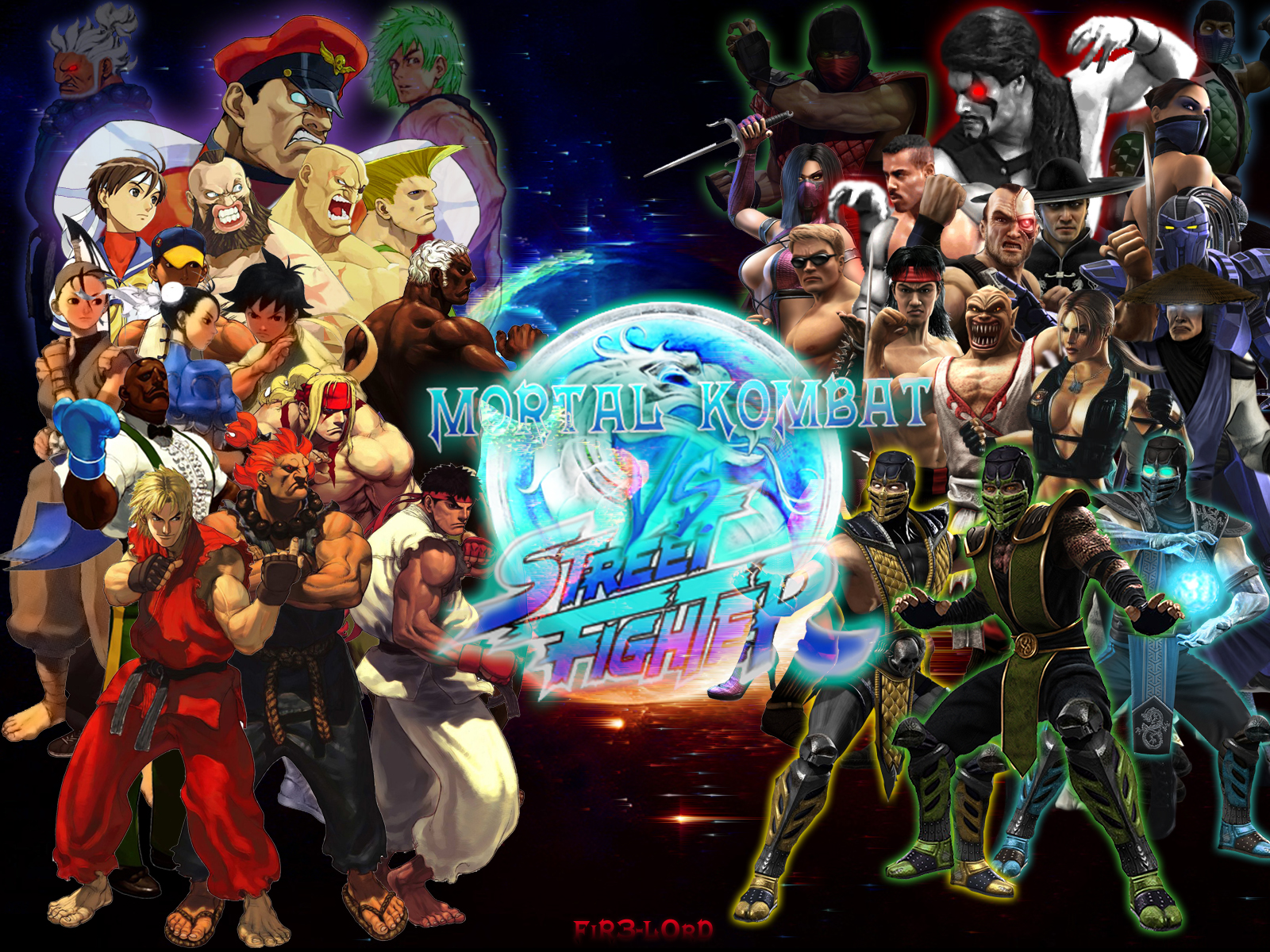 เล่น MK vs. SF: F.F.U