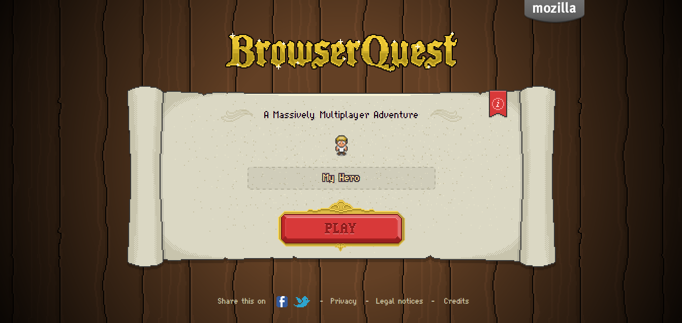 玩 Browser Quest