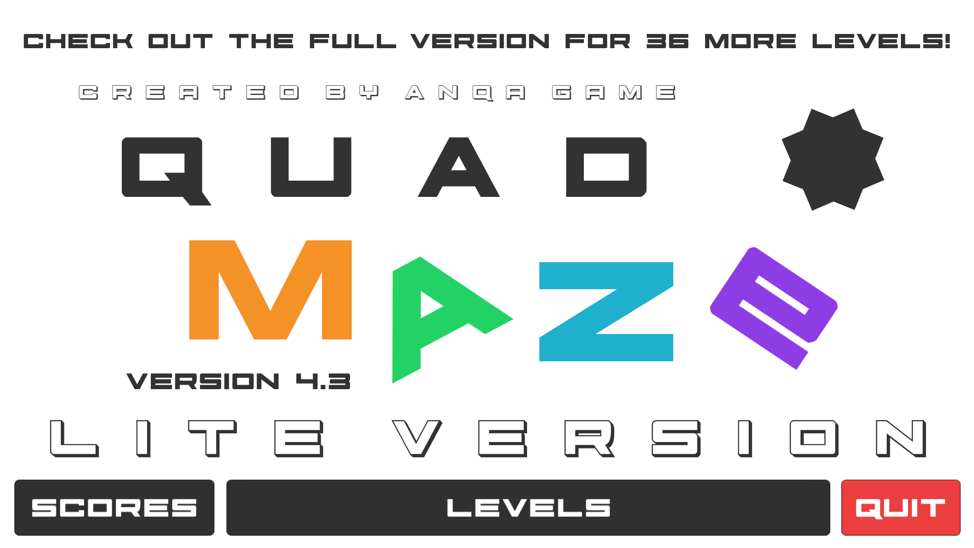 Quad Maze Lite V4.3 खेलें
