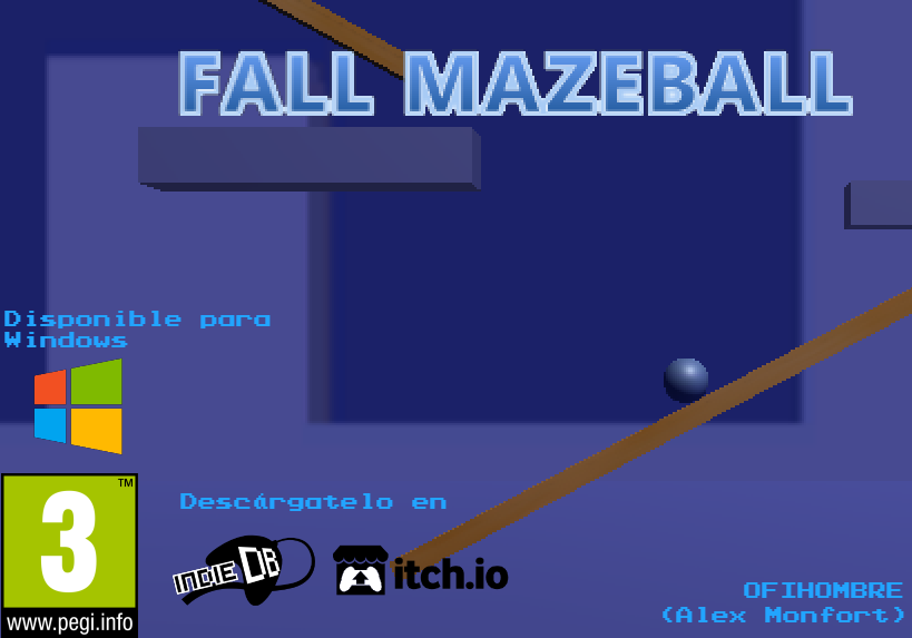 Mainkan Fall Mazeball