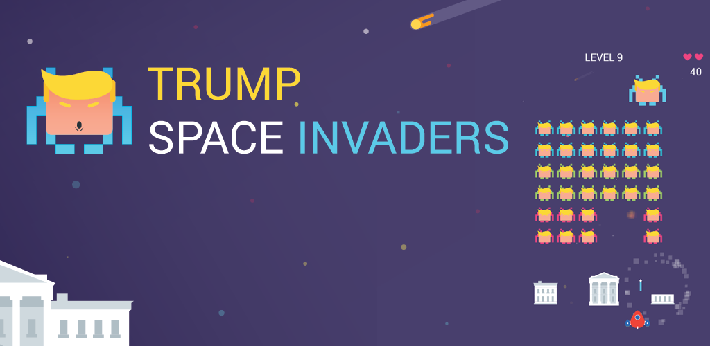 Грати в Trump Space Invaders