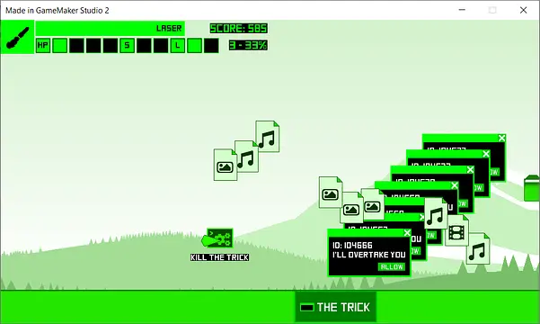 The trick, virus attack! - Immagini