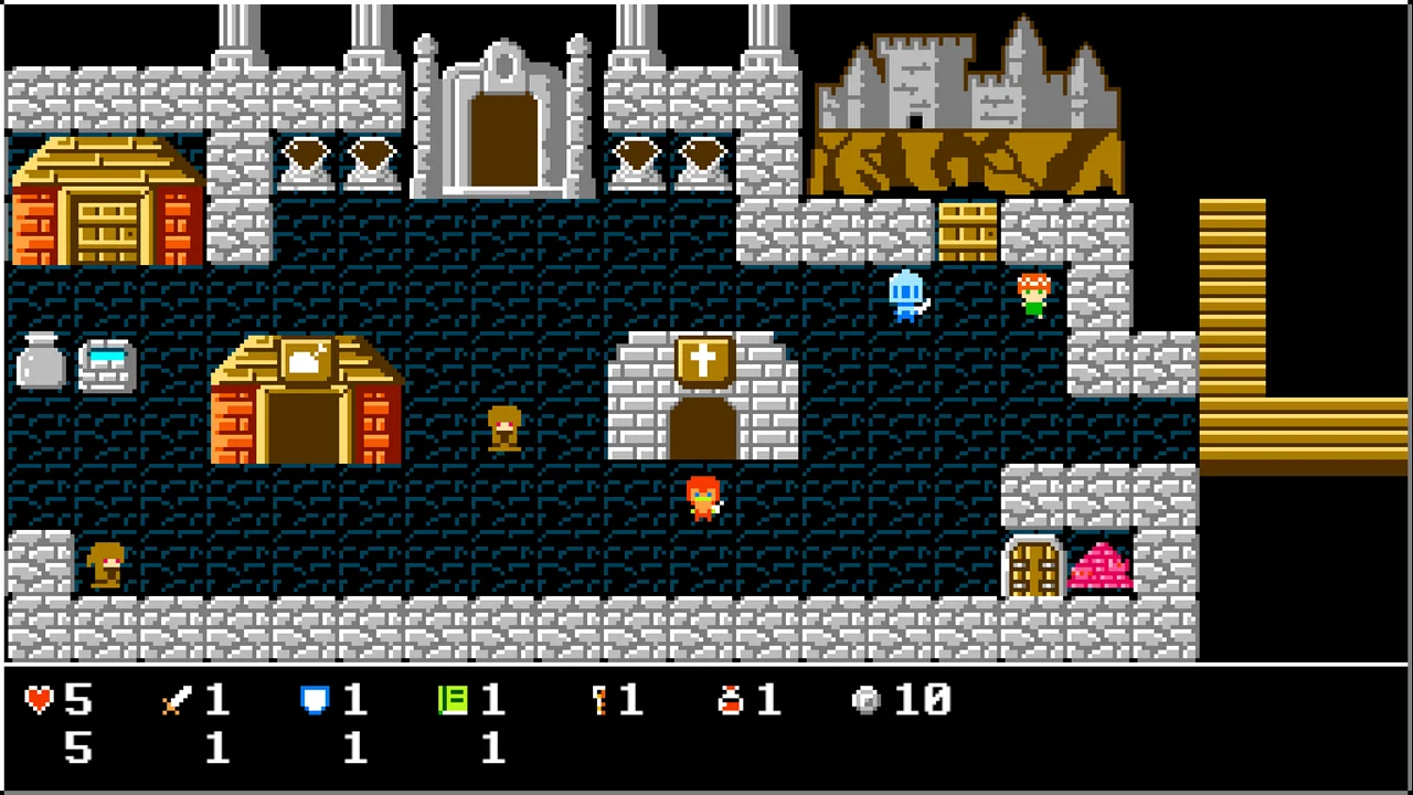 เล่น World's Smallest RPG