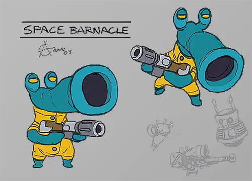 Space Barnacle - Mga piktur