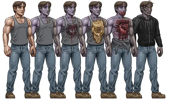 Zombie with a Shotgun - الشاشات