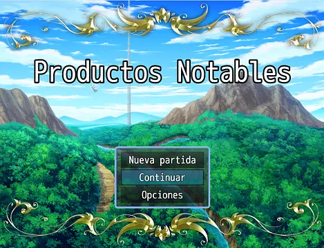 Productos Notables RPGをプレイする