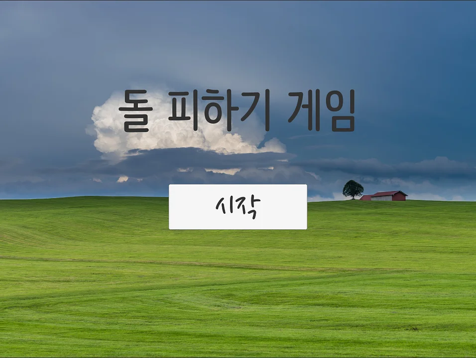 Speel 돌 피하기