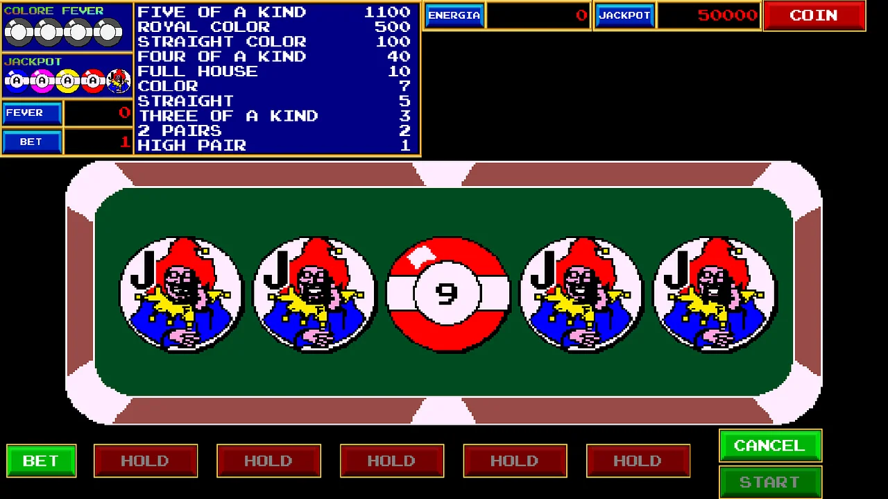 Hrát New Pool10 Video Poker