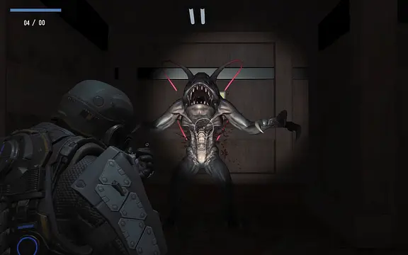 Alone In The Evil Base - Gambar