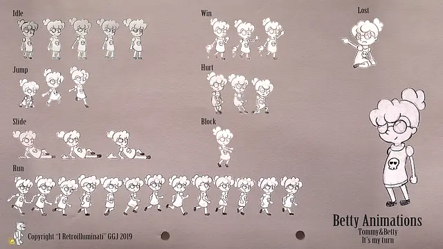 Tommy&Betty: I'ts my Turn - 作品