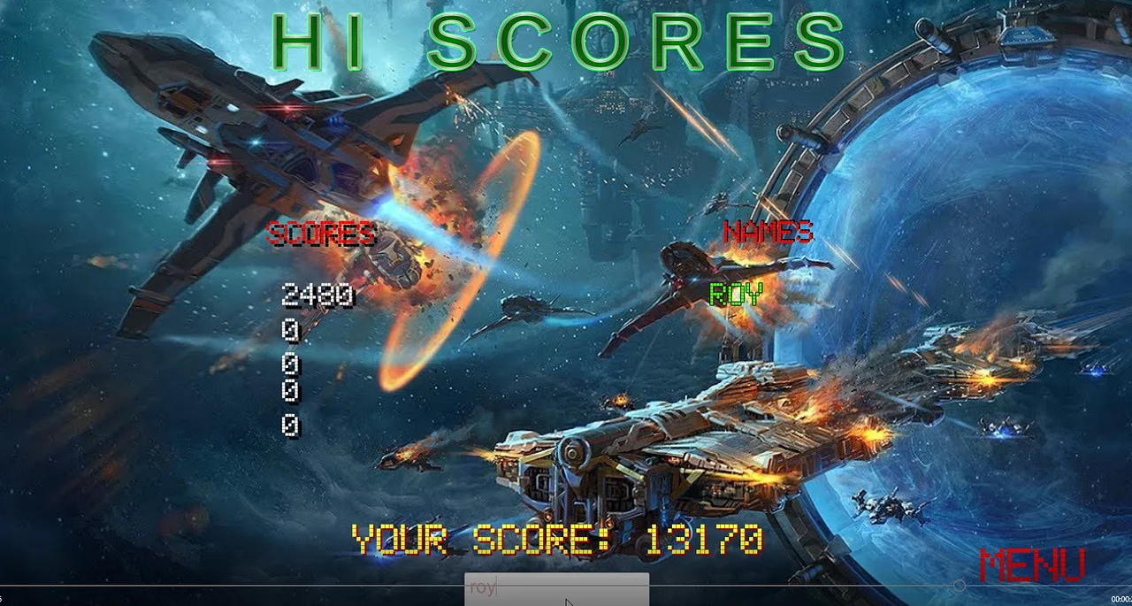 Hrát The Galaxians
