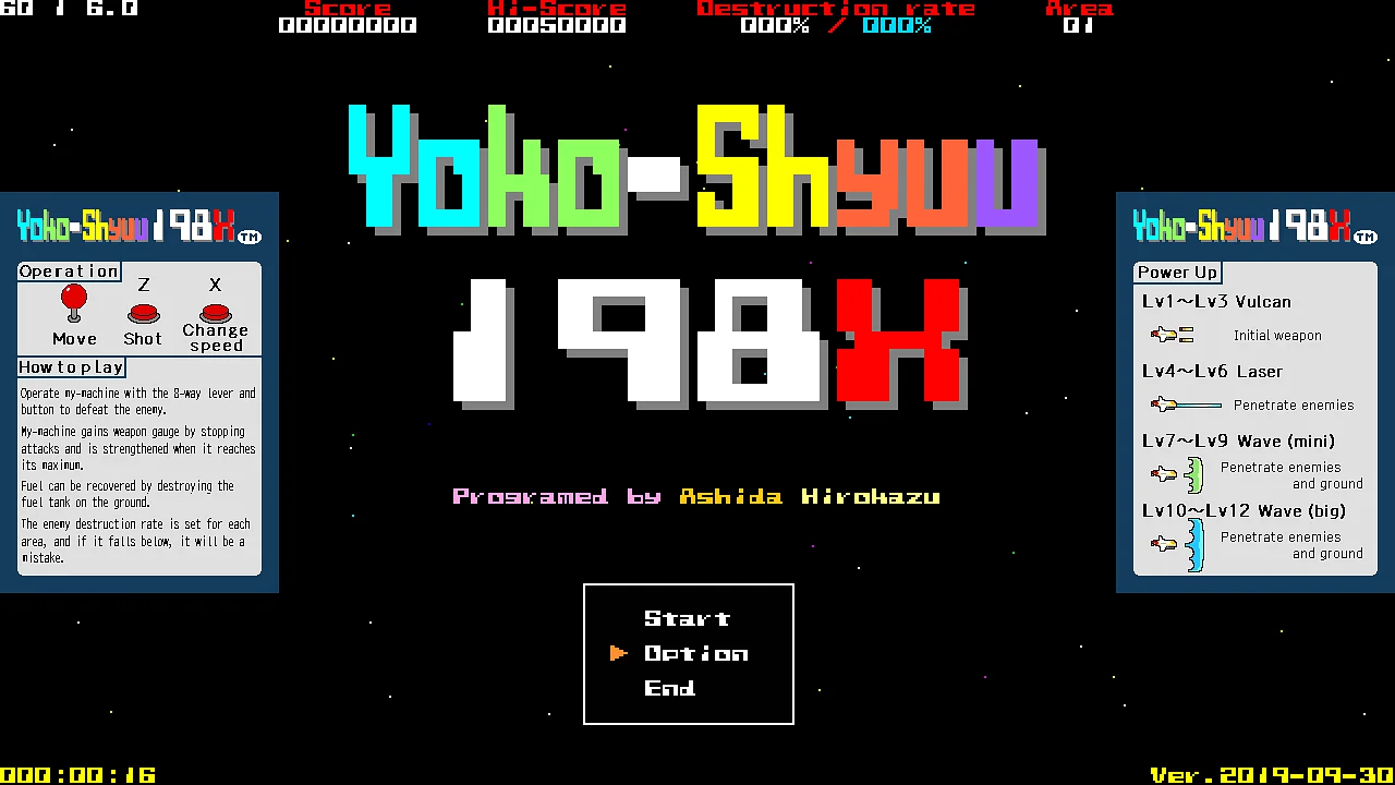 Spela Yoko-Shyuu198X