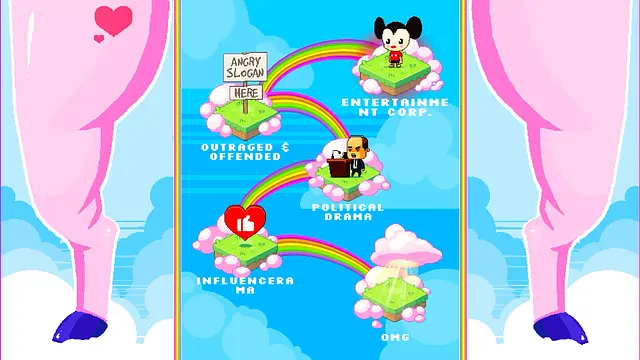 RainbowsToilets&Unicorns - หน้าจอ