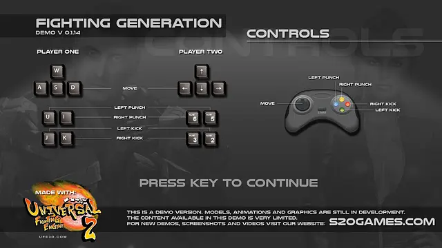 Fighting Generation Demo - تصاویر