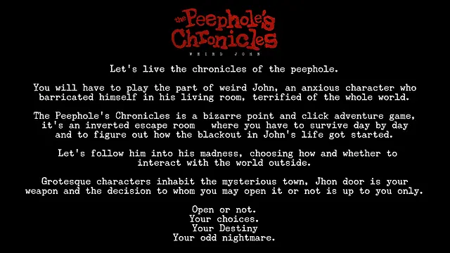 The Peephole's Chronicles - Imagens