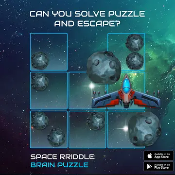 Space Riddle Brain Puzzle - Imagens